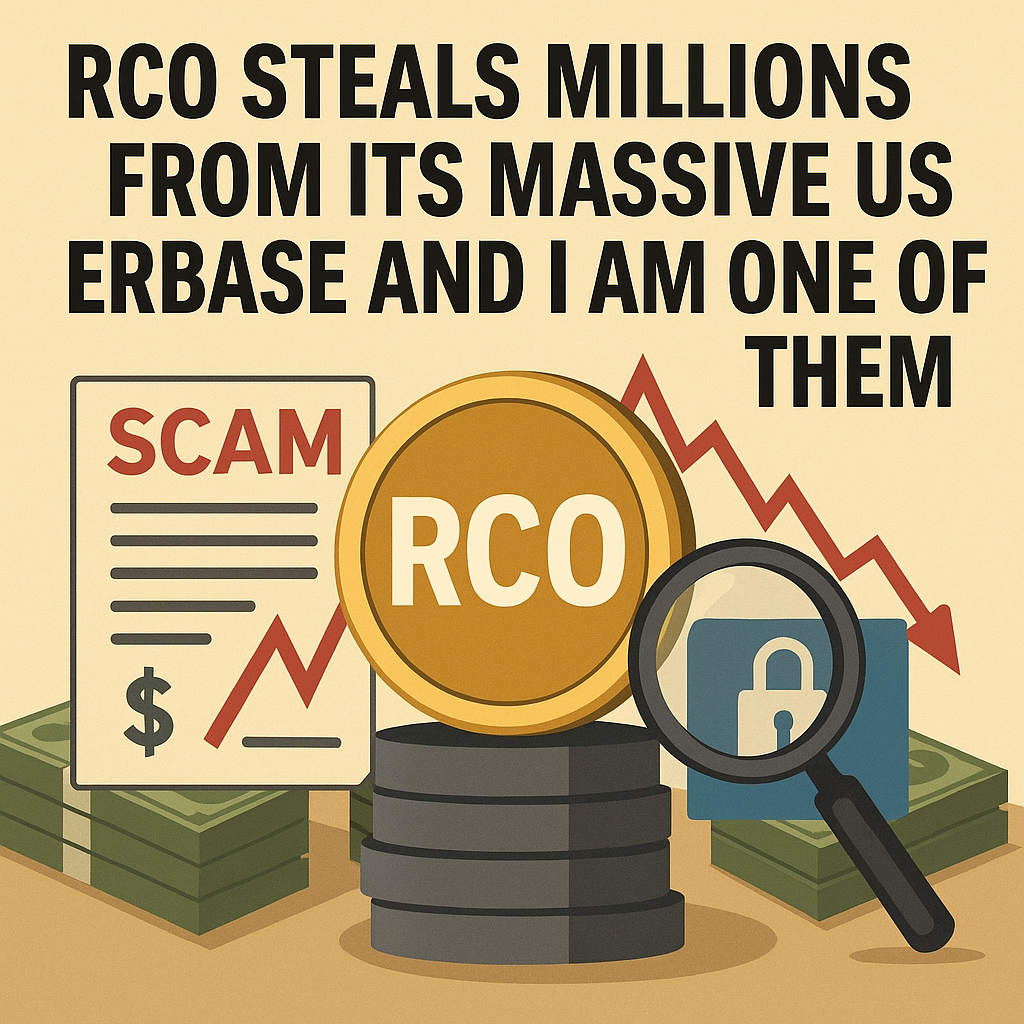 RCO Finance scam investigation – fake tokens, honeypot contracts, and bonus withdrawal fraud exposed