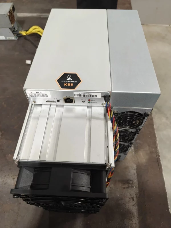Antminer KS5 Pro Kaspa miner setup mining environment
