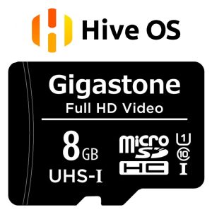 Overclock Bitmain Antminer L7 9.5G 9050GHz 8800G - 11GHz HiveOS MicroSD Card