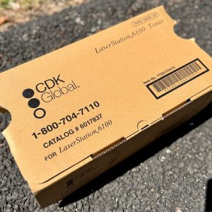 New Genuine CDK Global LaserStation 6100 Toner Cartridge PN 6017837 OEM Sealed