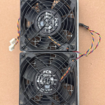 Bitmain Antminer S19 / S20 / S21 Dual Fan Assembly w/ Backplate – Easy Install