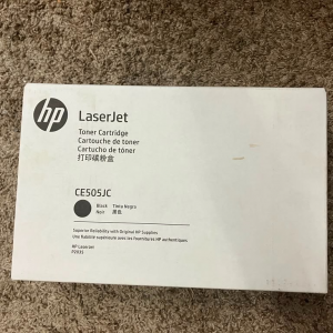 New HP CE505JC Black LaserJet Toner Cartridge for P2055 Printer