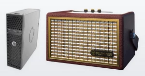 A Canaan Avalon Q 90T home Bitcoin miner and a Fluminer L2 scrypt miner.